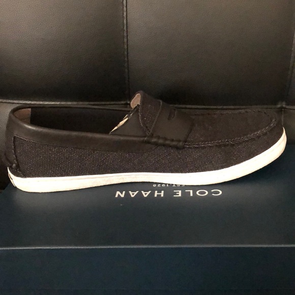 Men’s Cole Haan Canvas Black Casual Shoes in 11M. - Picture 8 of 15